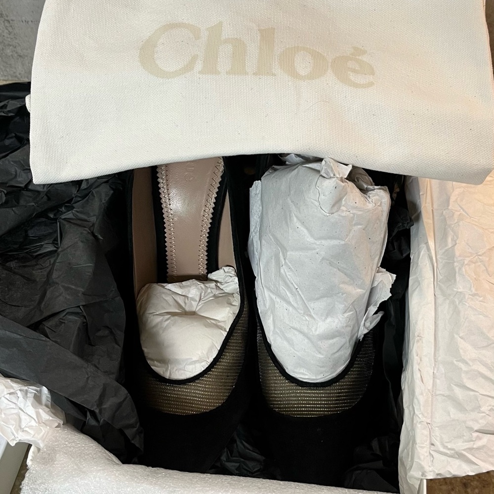 NWTB Chloe Adina Ricoperto Biella Pumps - Picture 8 of 12